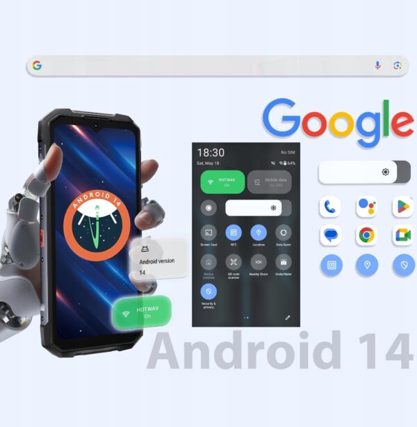 Smartfon Hotwav Smartfon HOTWAV Hyper 7 Pro (czarny)