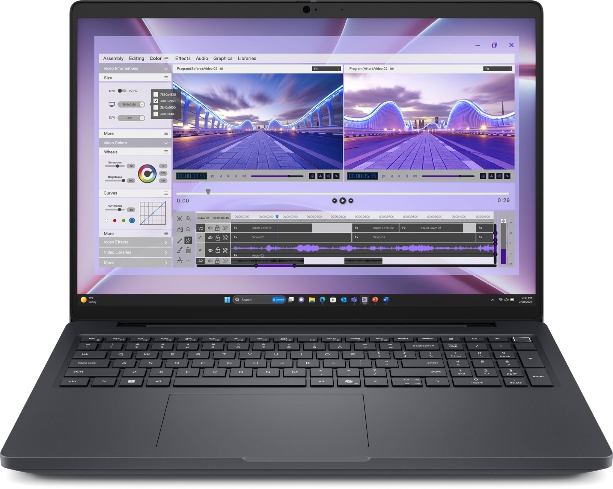 Laptop Dell Pro Max 16 MC16250 Ultra 7 265H / 32 GB / 1 TB / W11 Pro (BTO124_MC16250_EMEA)