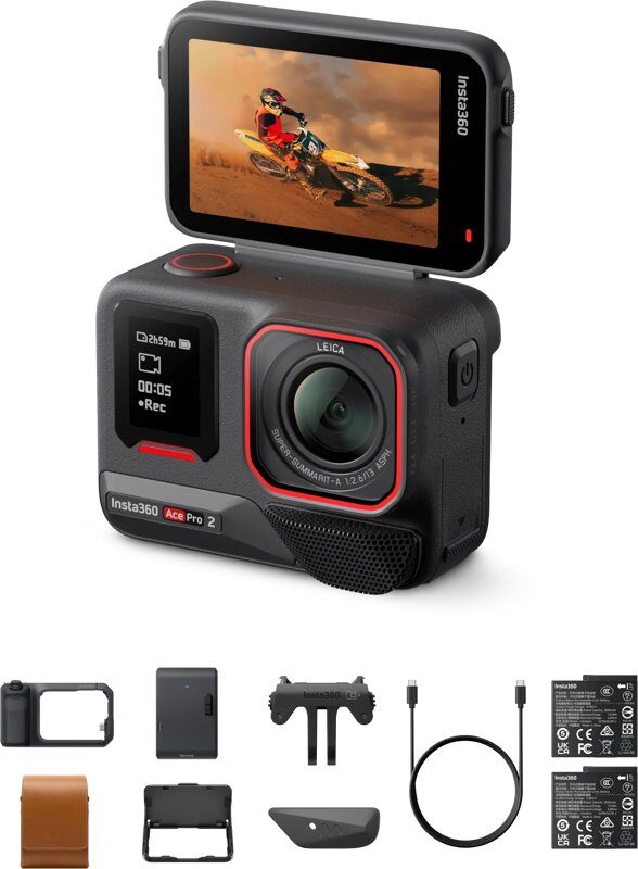 15849422_0_f Kamera Insta360 Ace Pro 2 Flash Print Bundle czarna