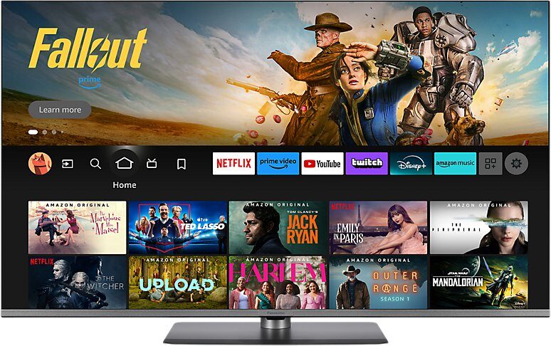 Telewizor Panasonic TV55W83AE6, 139.7 cm (55"), 3840 x 2160 pixels, QLED, Smart TV, Wi-Fi, Grey