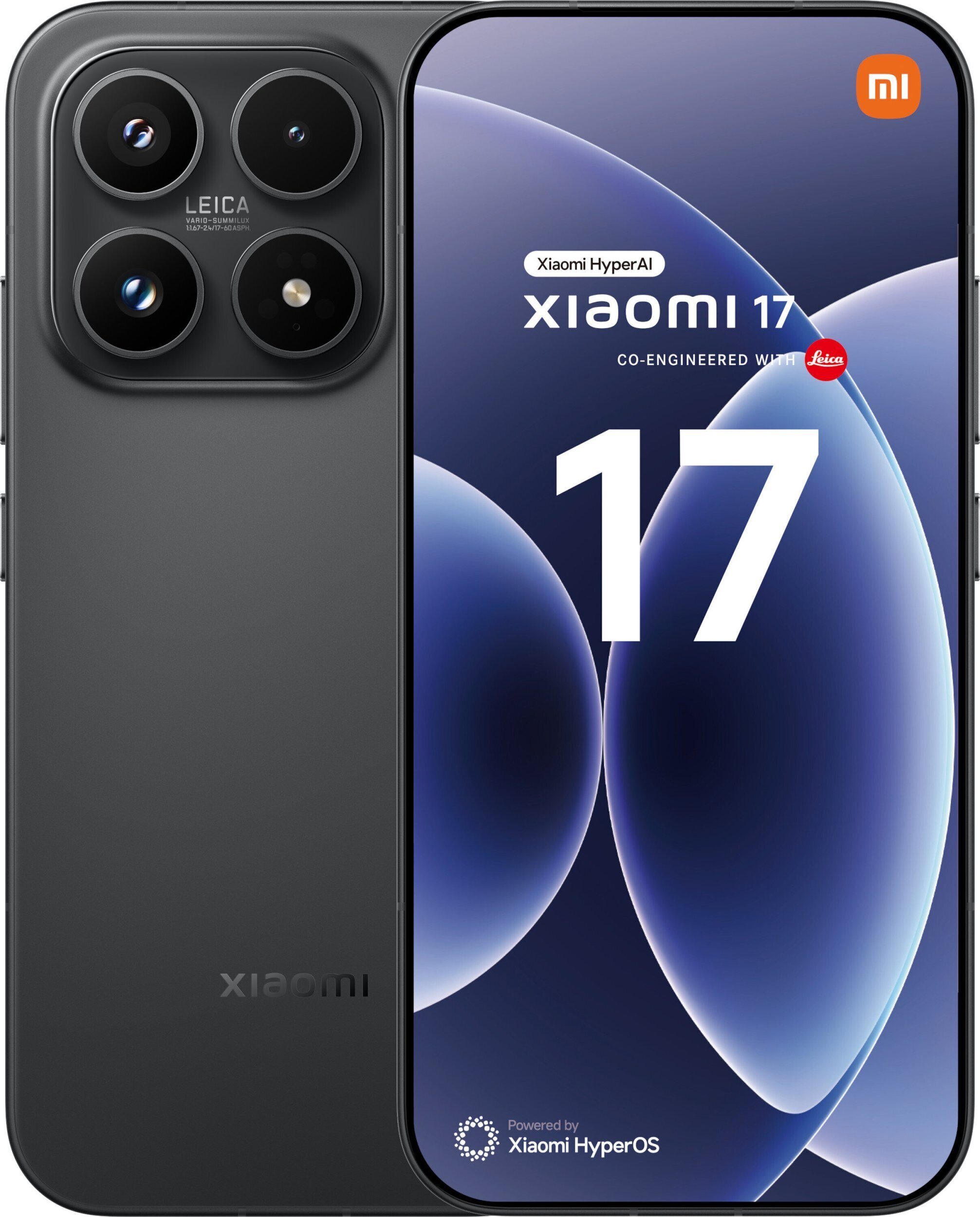 Smartfon Xiaomi 17 5G 12/256GB Czarny (72952)