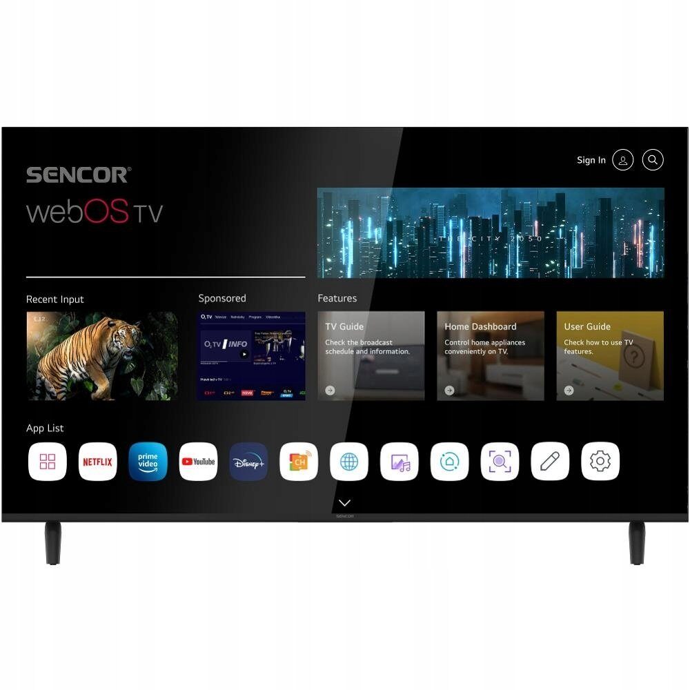 15880485_0_f Telewizor Sencor SLE 50US803B WEBOS SMART TV SENCOR