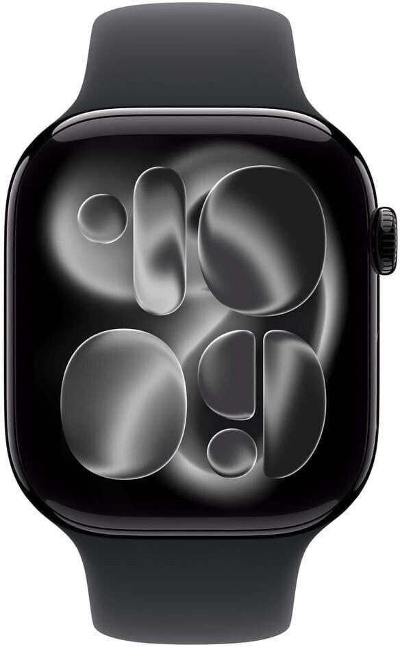 Smartwatch Apple Watch 11 GPS + Cellular 42mm Jet Black Alu Sport Band S/M Czarny (MF834ET/A)