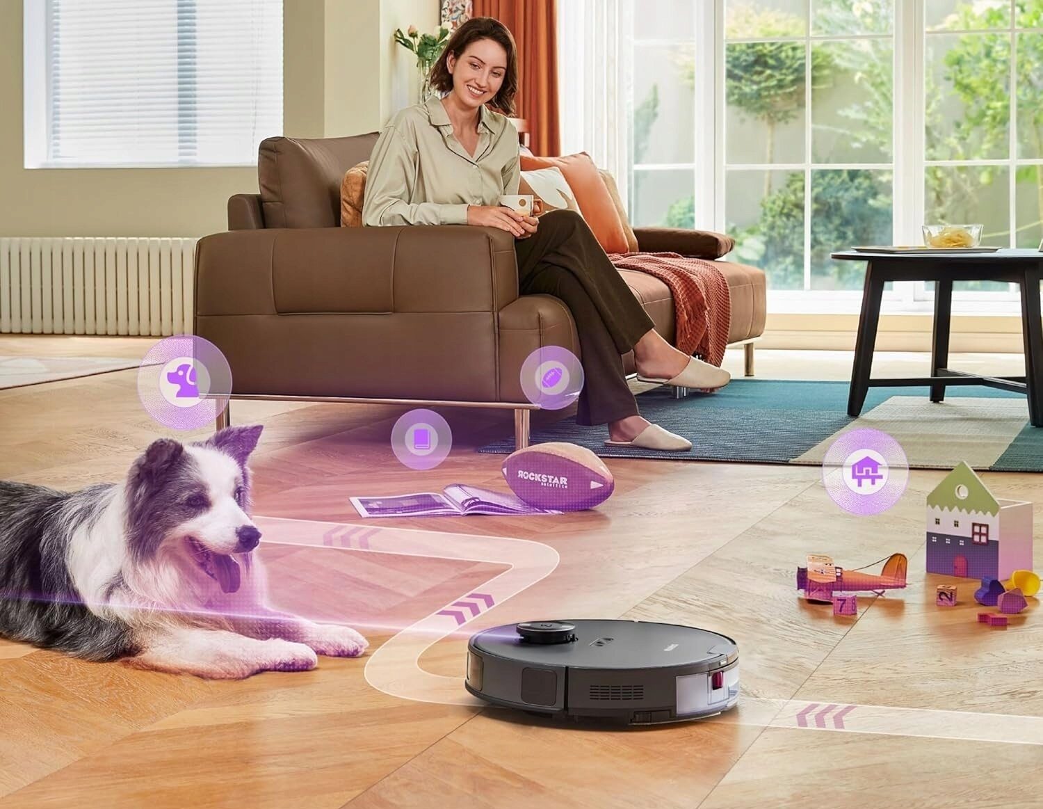 15914395_2_f Robot sprzątający Eureka Eureka E20 Evo Plus Robot Odkurzający Myjący Stacja 10000 Pa Bezworkowy