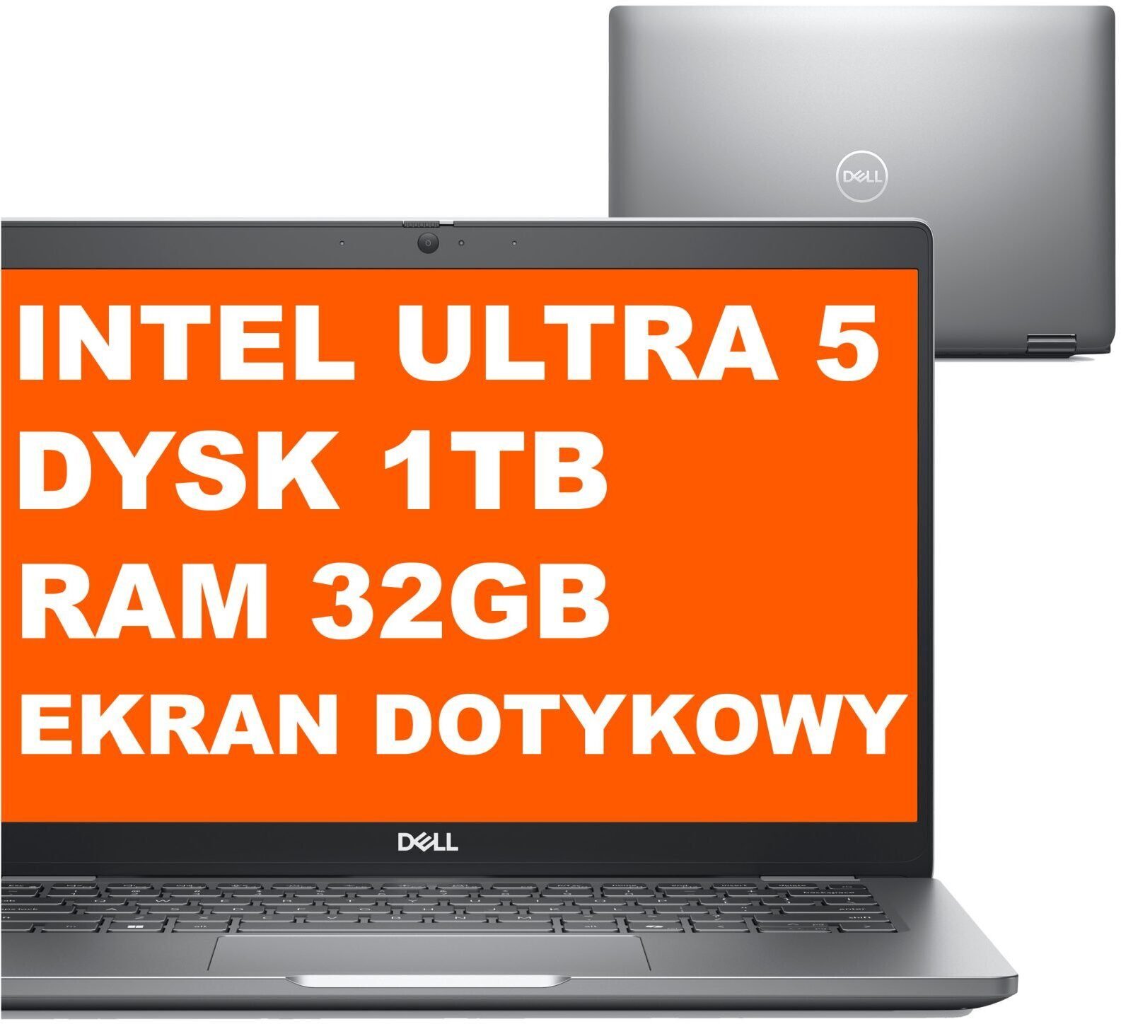 Laptop Dell Latitude 5350 2w1 / Ultra 5 / 32GB / 1TB / W11 Pro FHD Dotyk Szary