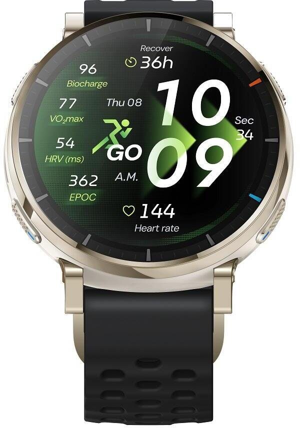 16044195_3_f Smartwatch Amazfit Smartwatch Active 3 Premium NFC Apex Silver