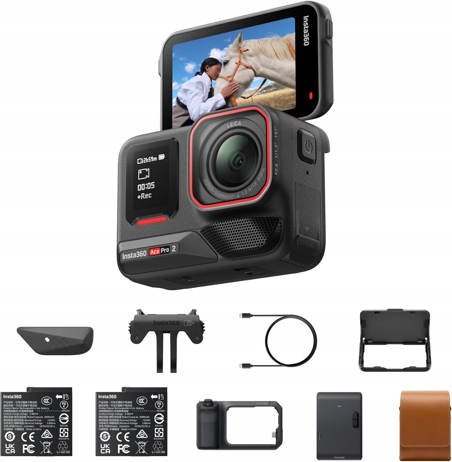 16223442_0_f Kamera Insta360 Ace Pro 2 Flash Print-Bundle czarna