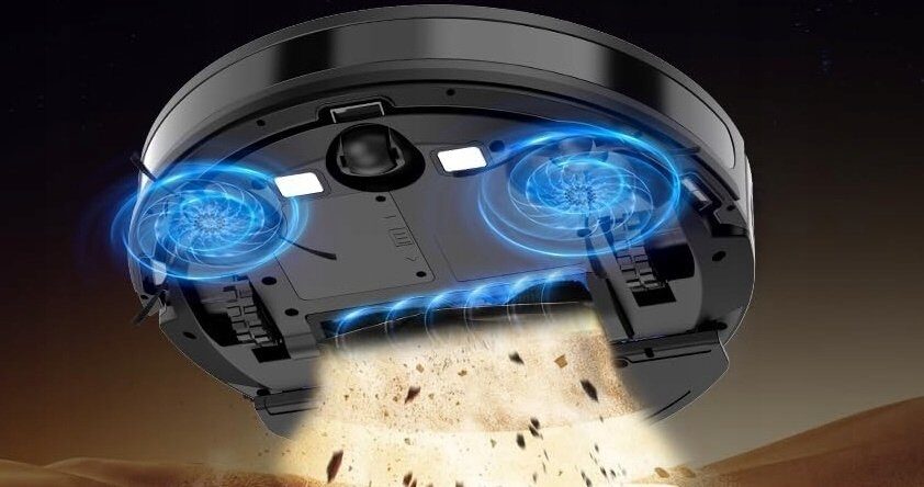 Robot sprzątający Mentor Tikom G8000 Max Robot Odkurzający 2w1 Mopowanie 5000Pa WiFi do Sierści