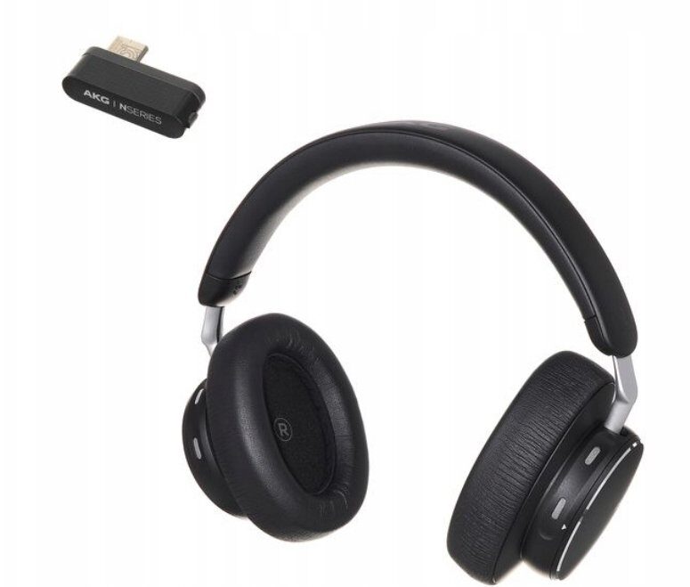 Słuchawki AKG N9 Hybrid Black słuchawki True Wireless Bluetooth 5.3 LDAC ANC