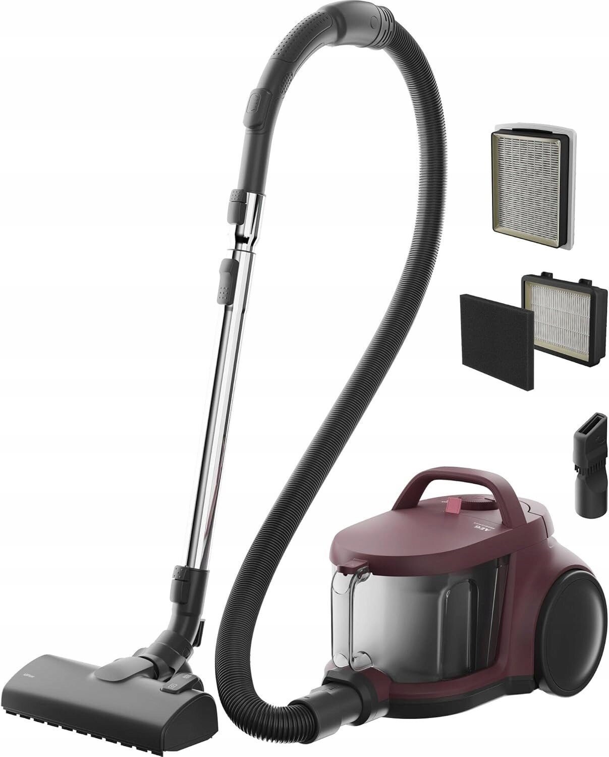 Odkurzacz AEG AL51C1DRF Odkurzacz Bezworkowy 1000W Filtr Zmywalny 2L