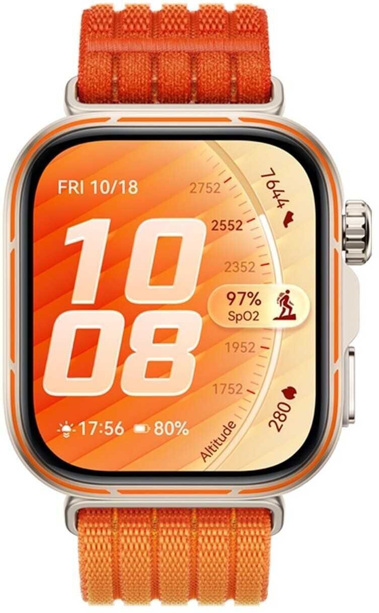 16245323_2_f Smartwatch Huawei Watch Fit 5 Pro Pomarańczowy (55020HRW)