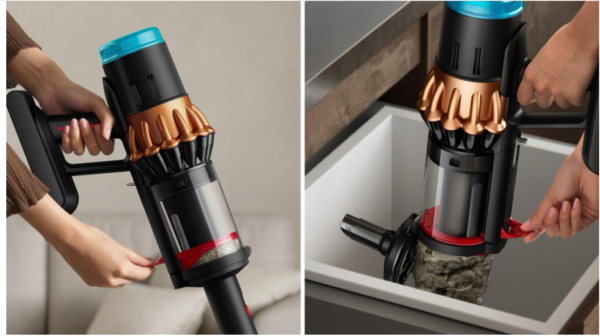 Najnowszy odkurzacz bezprzewodowy Dyson V16 Piston Animal Czarny mat/Miedź