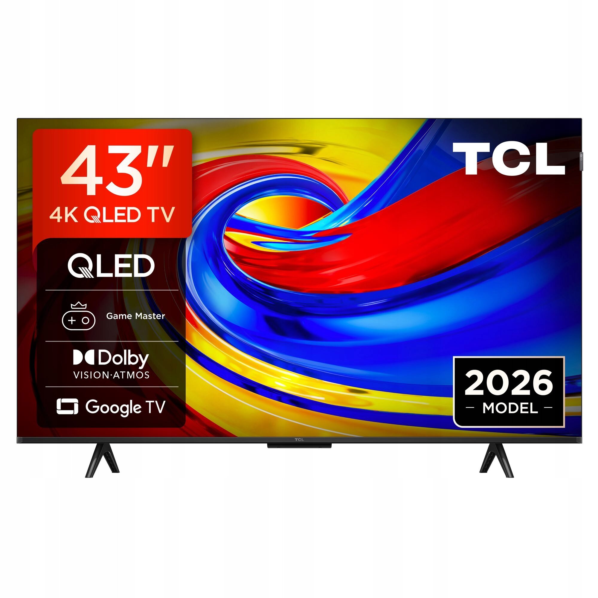 TCL 43P7L – Telewizor Smart z technologią QLED