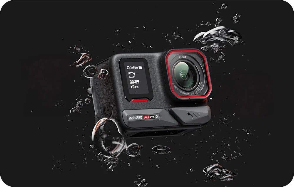 Aparat cyfrowy Insta360 Ace Pro Gen2 – Twoje okno na świat sportowej fotografii