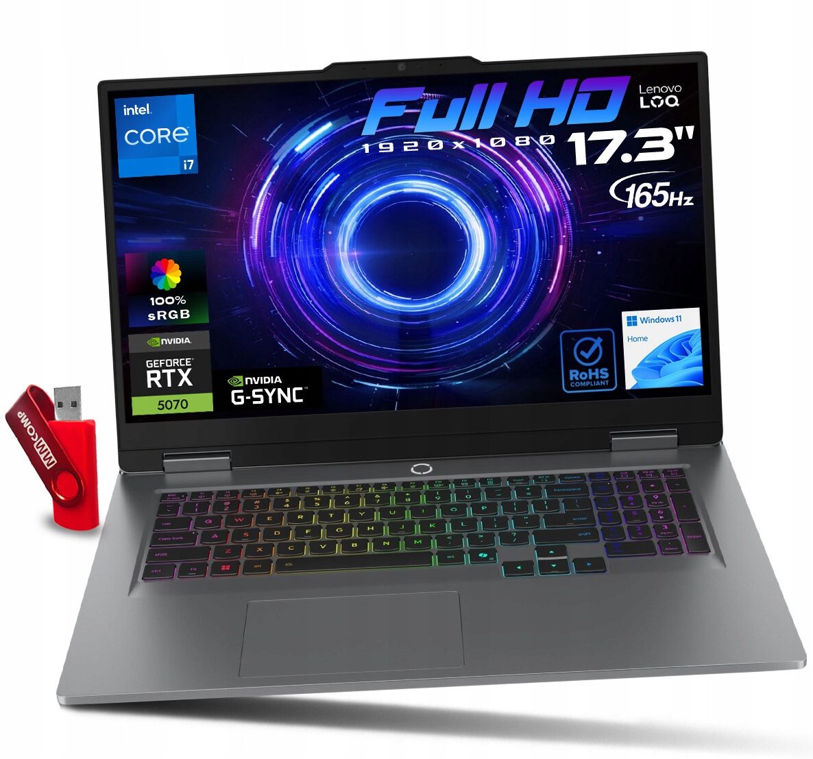 Laptop Lenovo LOQ 17IRX10 – Wydajność i styl w jednym