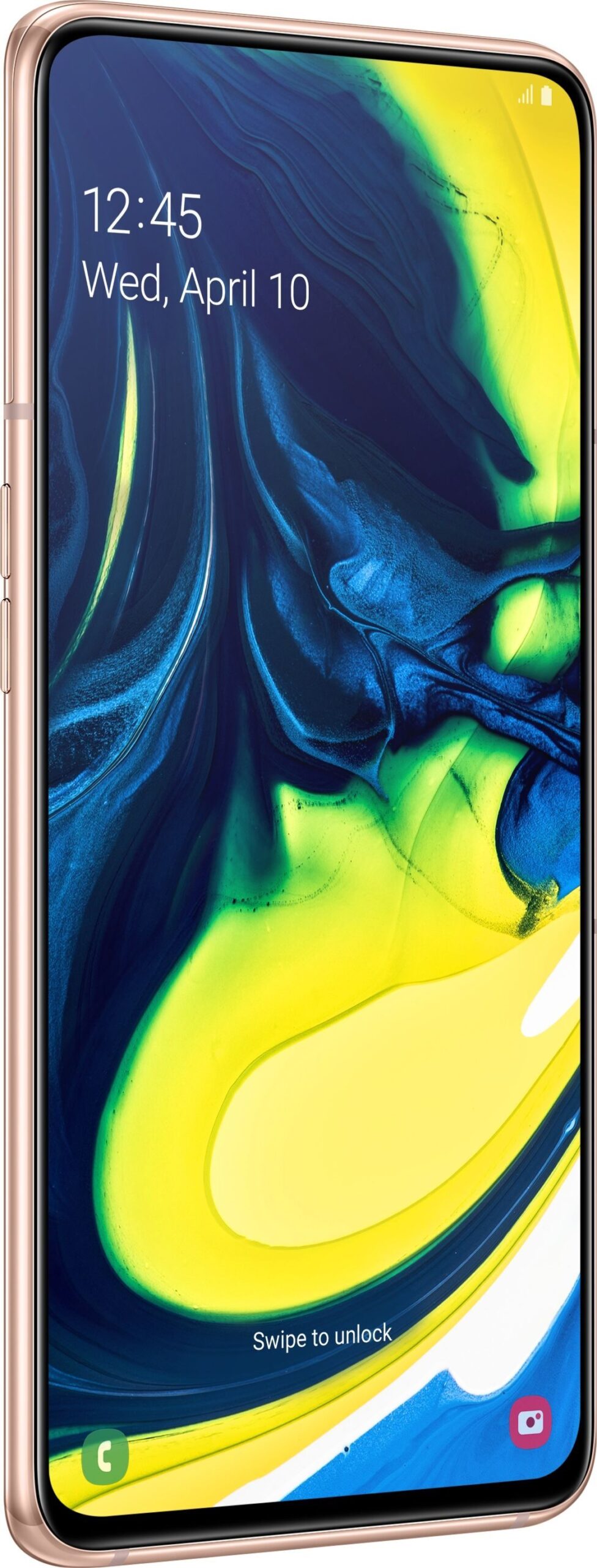 5938332_4_f Smartfon Samsung Galaxy A80 8/128GB Złoty (SM-A805FZD)