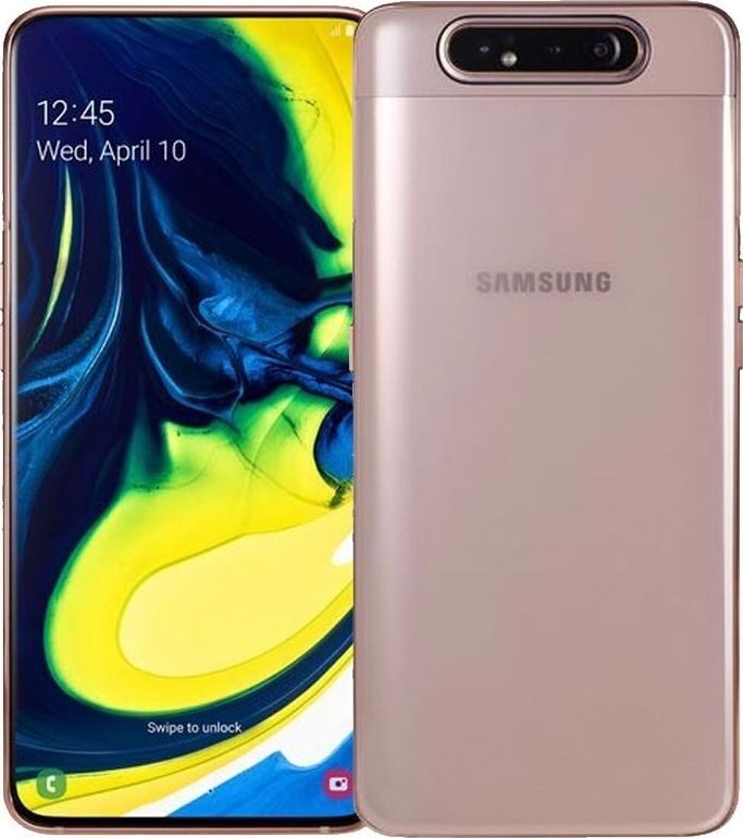 5938332_7_f Smartfon Samsung Galaxy A80 8/128GB Złoty (SM-A805FZD)
