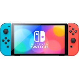 5949105_0_f Nintendo Switch OLED Red & Blue (NSH007)