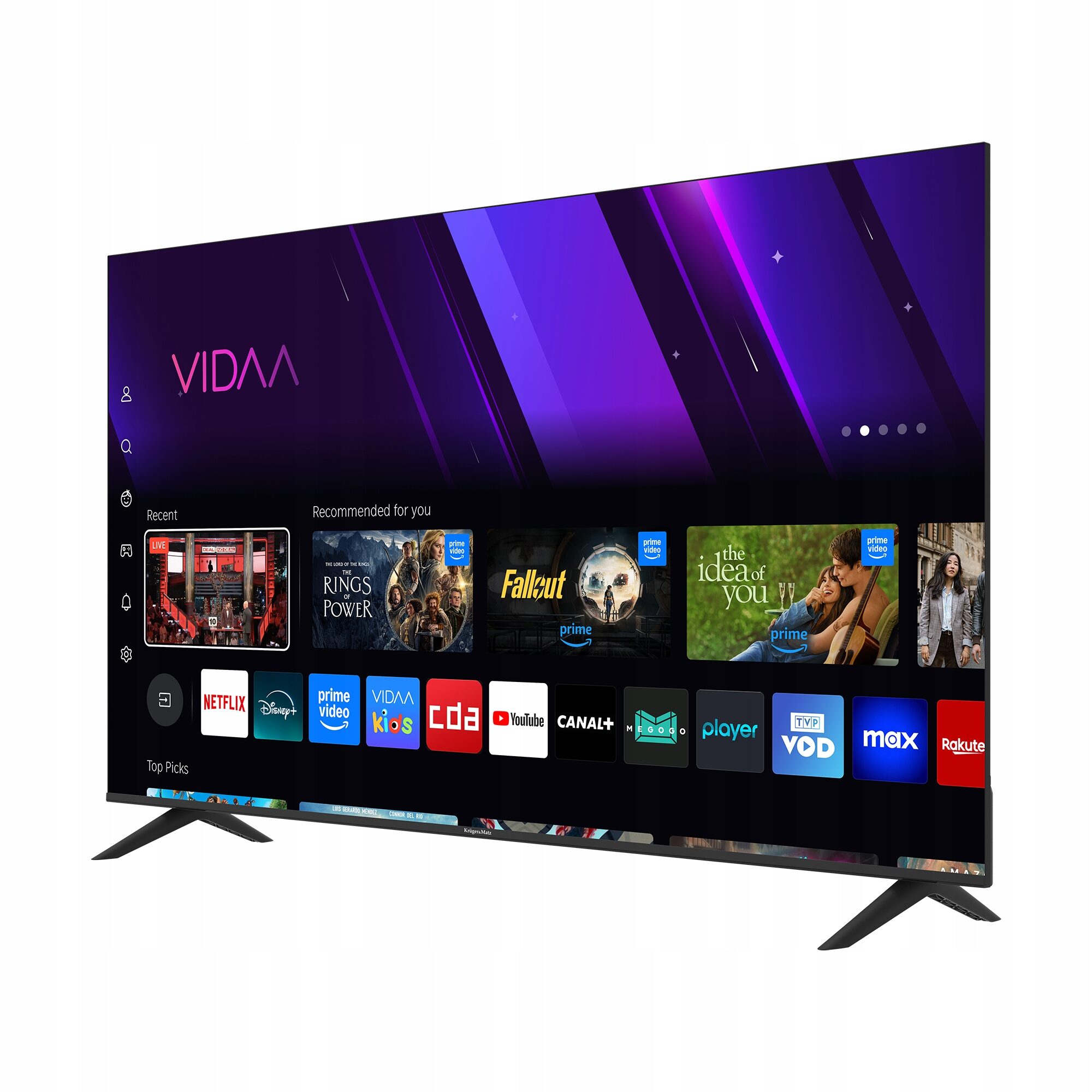 Funkcje Smart TV – Oglądaj Netflix, YouTube i inne aplikacje