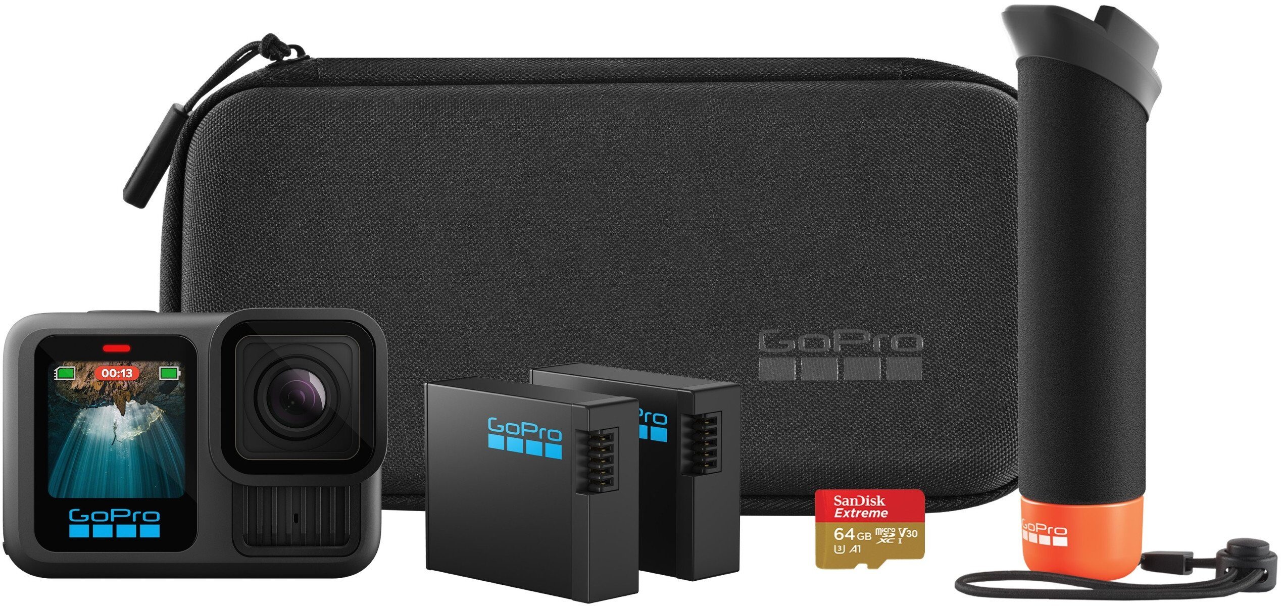 GoPro HERO13 Black Accessory Bundle – Kamera sportowa dla aktywnych