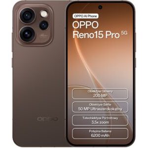 600018766_0_f Smartfon Oppo Reno 15 Pro 5G 12/512GB Brązowy (OPR15P5G12/512BRN)