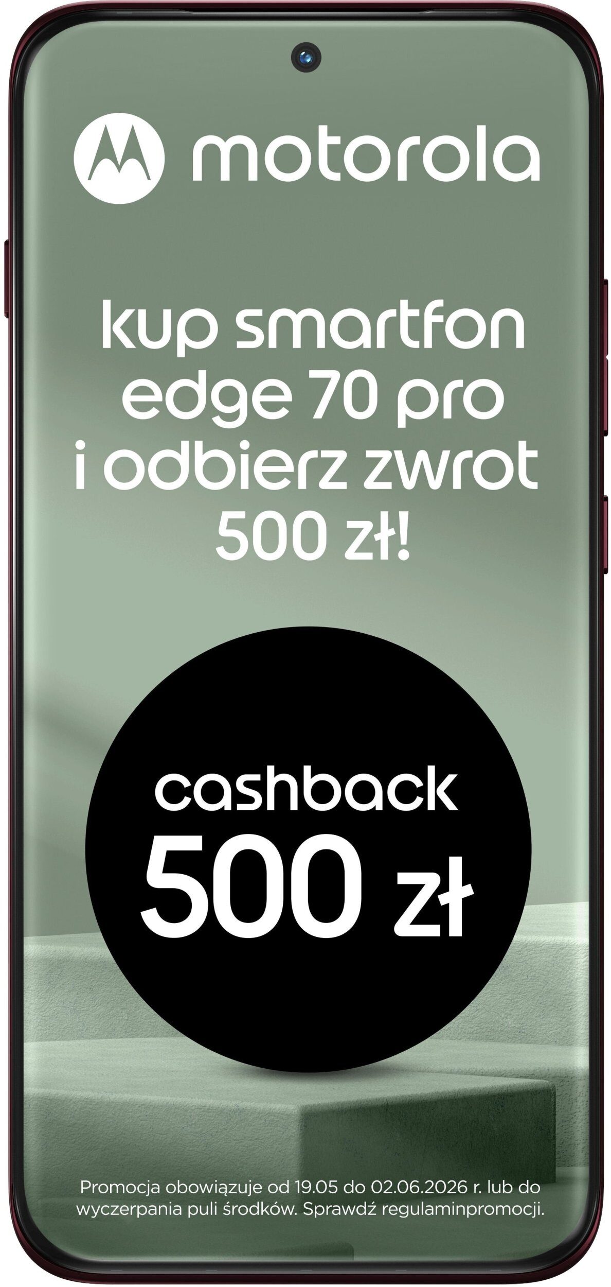 600044623_6_f Smartfon Motorola Edge 70 Pro 5G 8/256GB Czerwony (PBC20017RO)