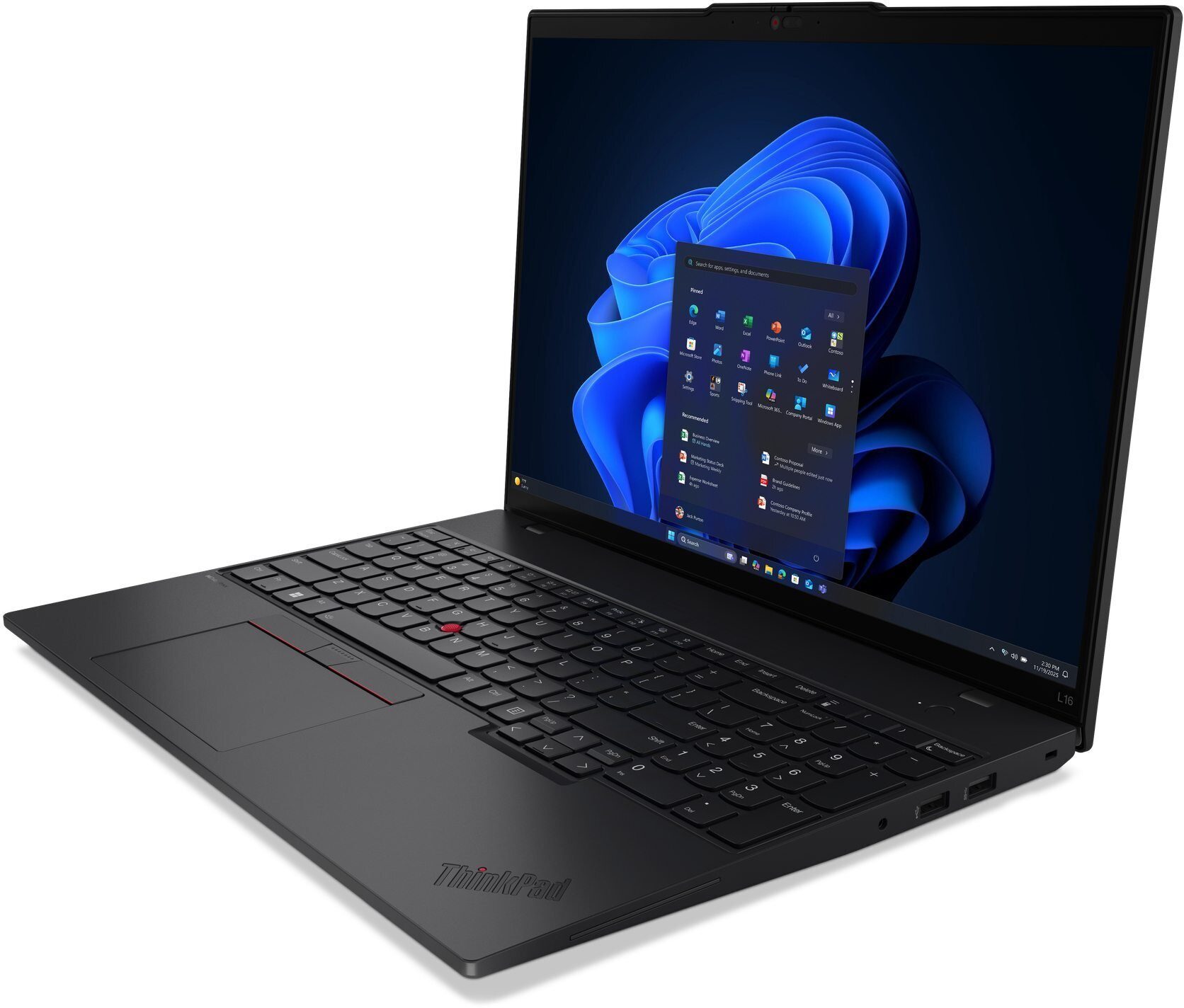 Laptop Lenovo ThinkPad L16 Gen 2 / 16" WUXGA / Intel Core Ultra 7 255U / 16 GB RAM / 512 GB SSD / Windows 11 Pro (21SA0068PB)