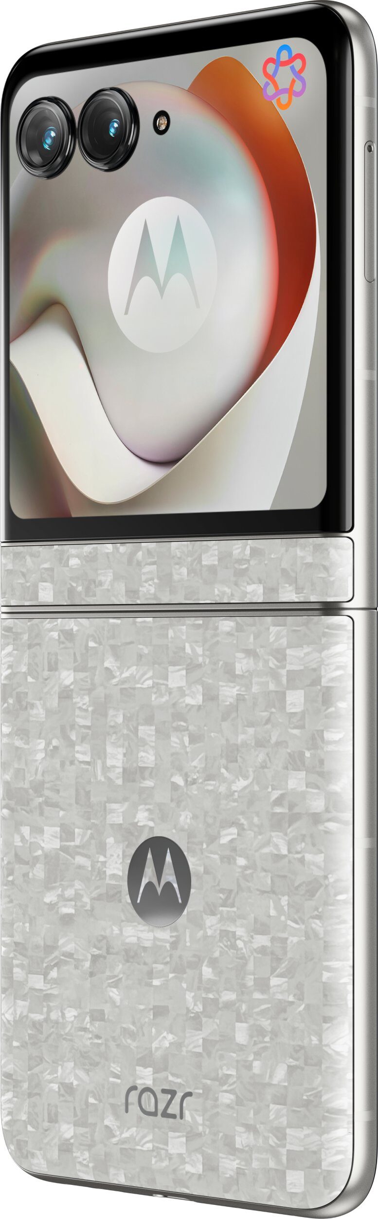 600049908_1_f Smartfon Motorola Razr 70 biały - Smartfon Razr 70 PBB60005SE (840493609867)