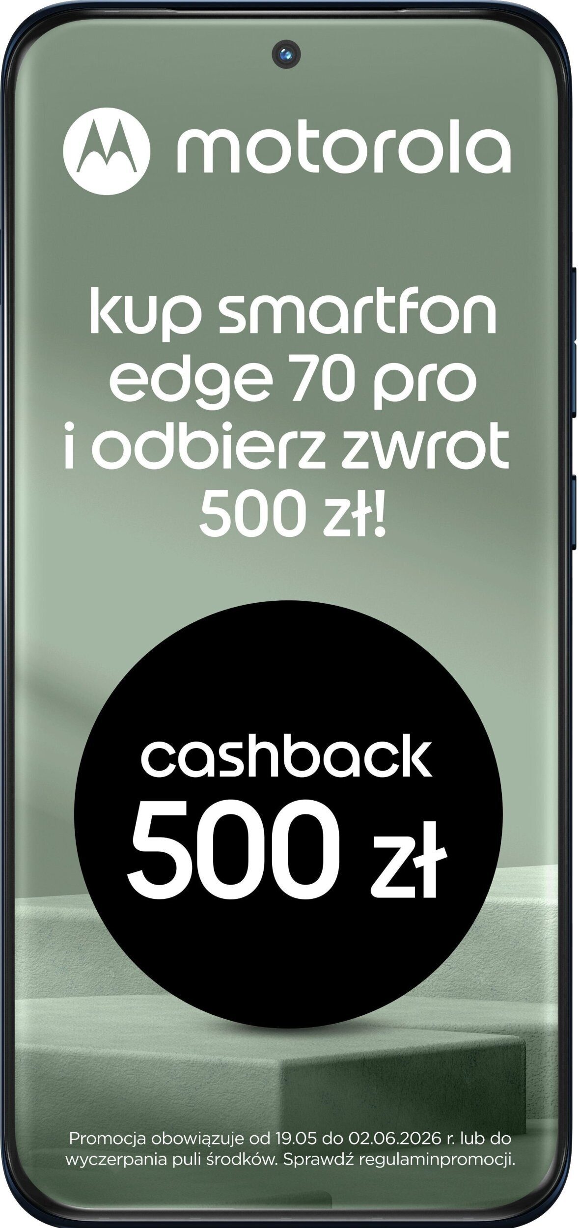 600123855_5_f Smartfon Motorola Edge 70 Pro 5G 8/256GB Granatowy (PBC20079SE)