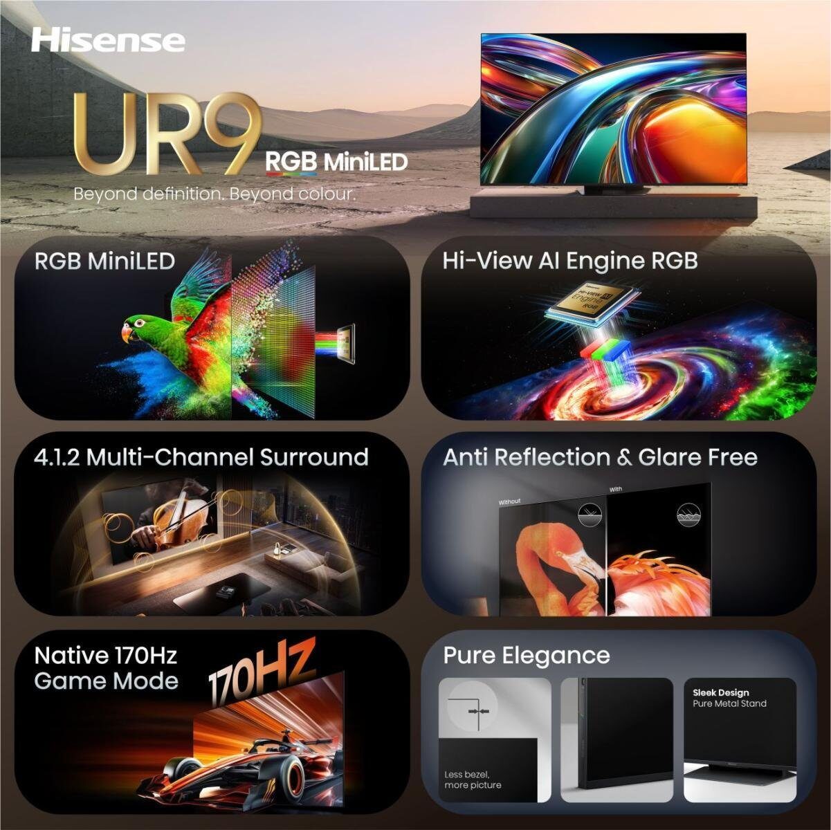 Telewizor Hisense 65UR9DS