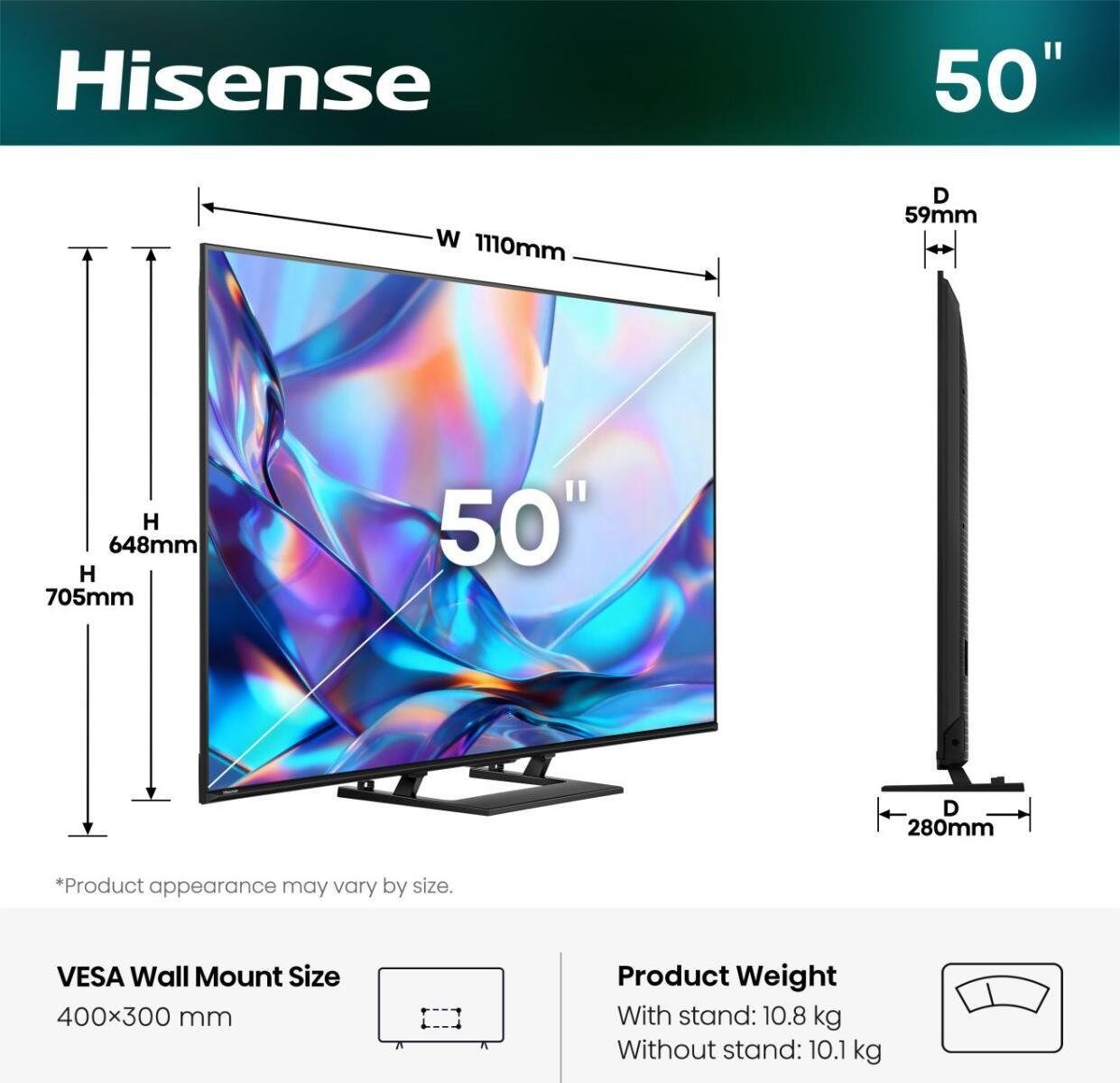 600135199_0_f Telewizor Hisense Telewizor 50A7DS