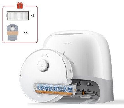 600135258_0_f Robot sprzątający Roborock sprzątający Qrevo Curv 2 FlowX 0,324 l Biały