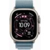 600137317_2_f Smartwatch Apple Watch Ultra 3 GPS + Cellular 49mm Natural Titanium / Alpine Loop S Niebieski (MEWK4QC/A)