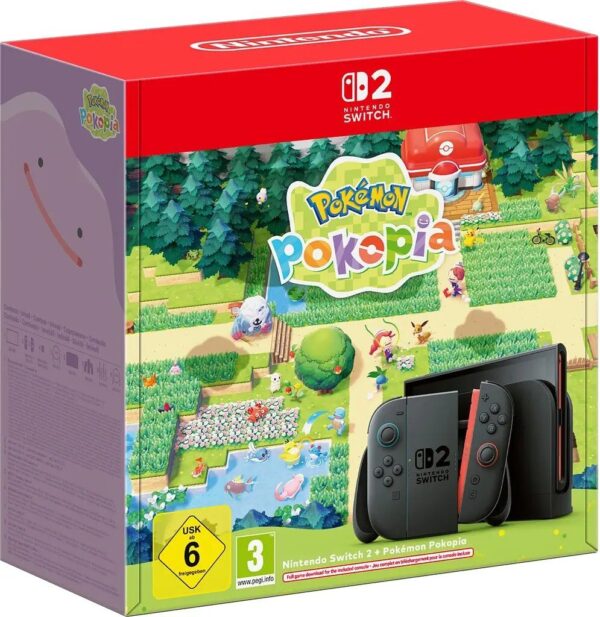 600149279_1_f Nintendo Switch 2 + Pokémon Pokopia (N2H004)