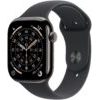 Smartwatch Apple Watch 11 GPS + Cellular 42mm Slate Titanium Sport Band M/L Czarny (MF8T4WF/A)
