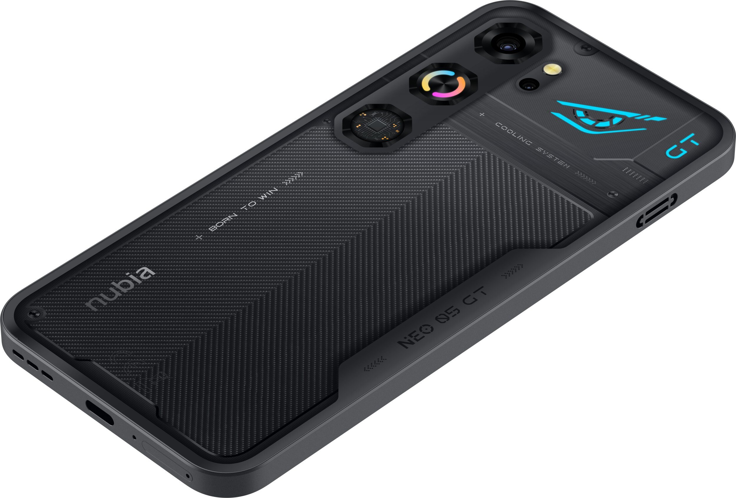 600170936_3_f Smartfon Nubia Mobile Phone Neo 5GT / 12GB / 256GB / Phantom Black (123466001039)