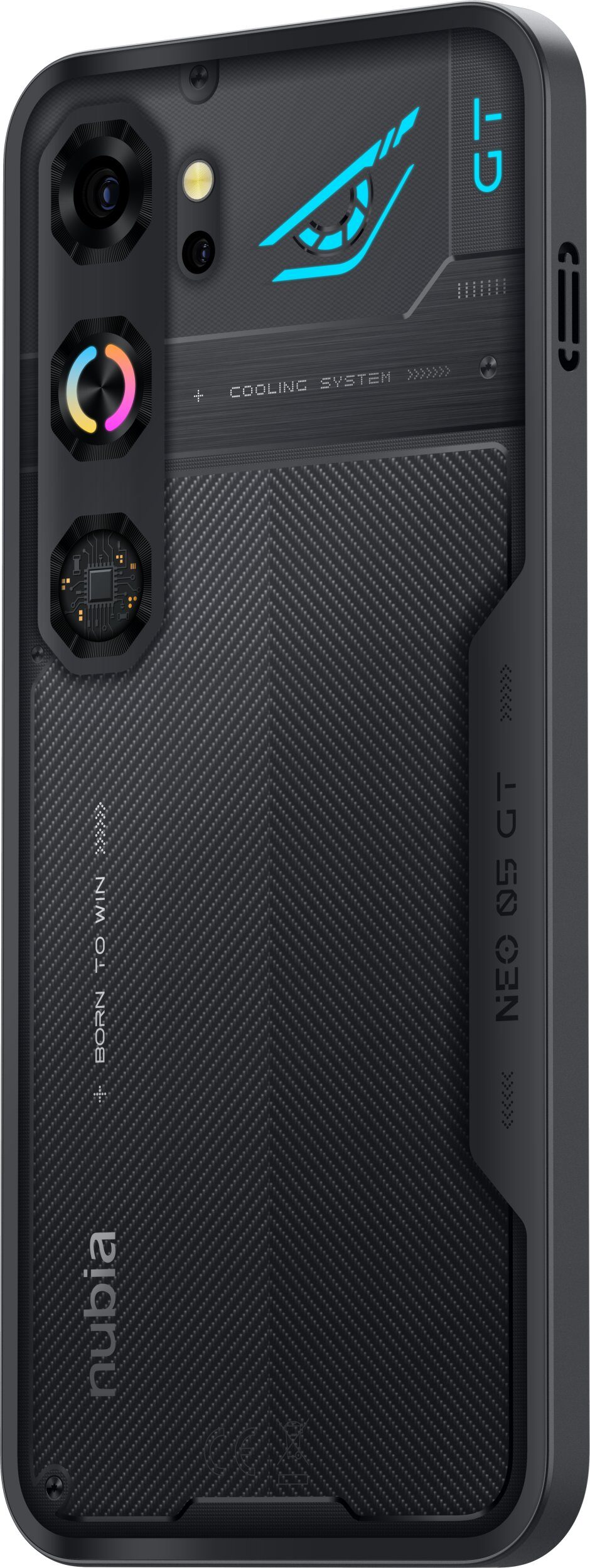 600170936_5_f Smartfon Nubia Mobile Phone Neo 5GT / 12GB / 256GB / Phantom Black (123466001039)