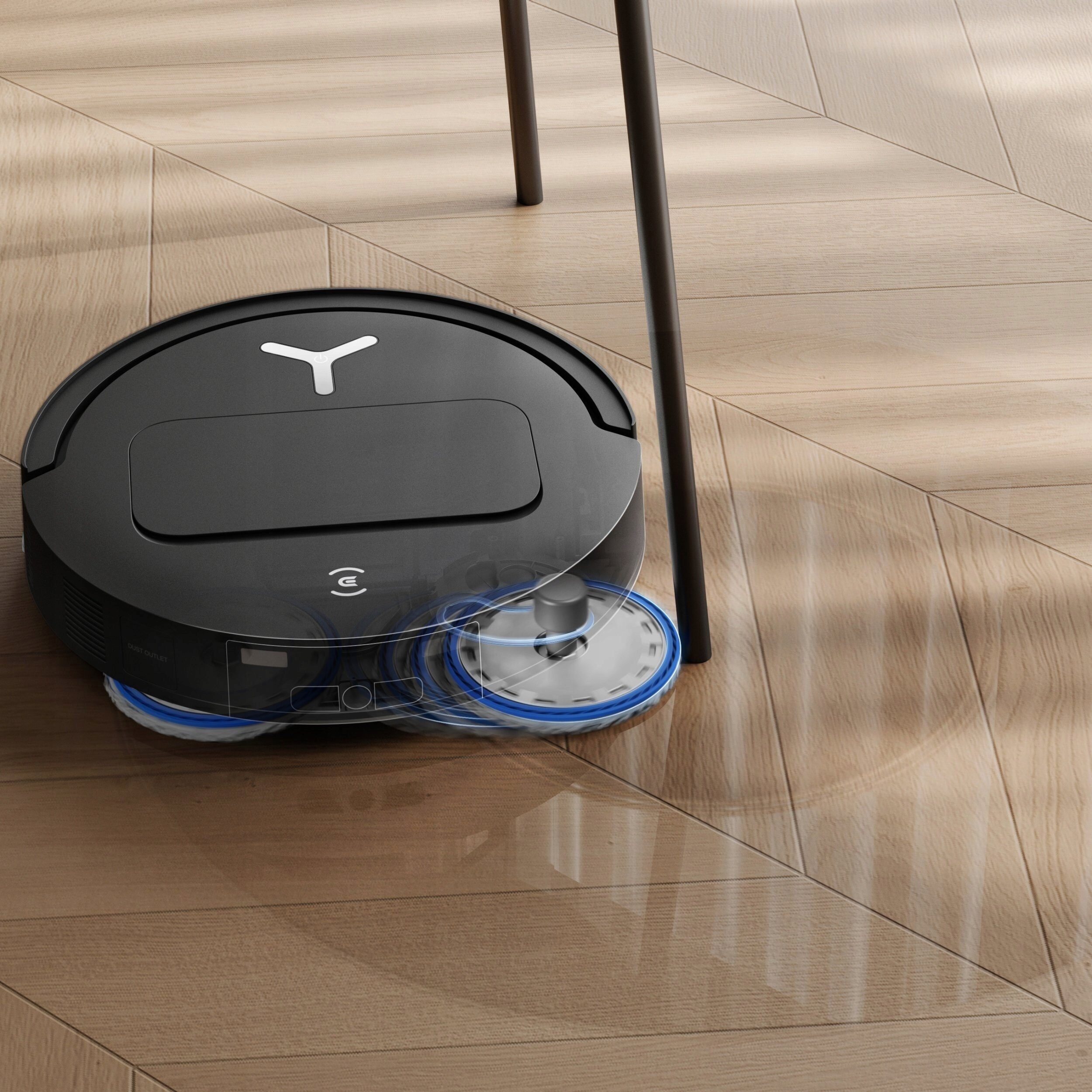 600173215_1_f Robot sprzątający Ecovacs DEEBOT T50 Omni Gen3 Robot odkurzający z funkcją wycierania 25000Pa (DEEBOT T50 OMNI Black GEN 3 FAMILY)