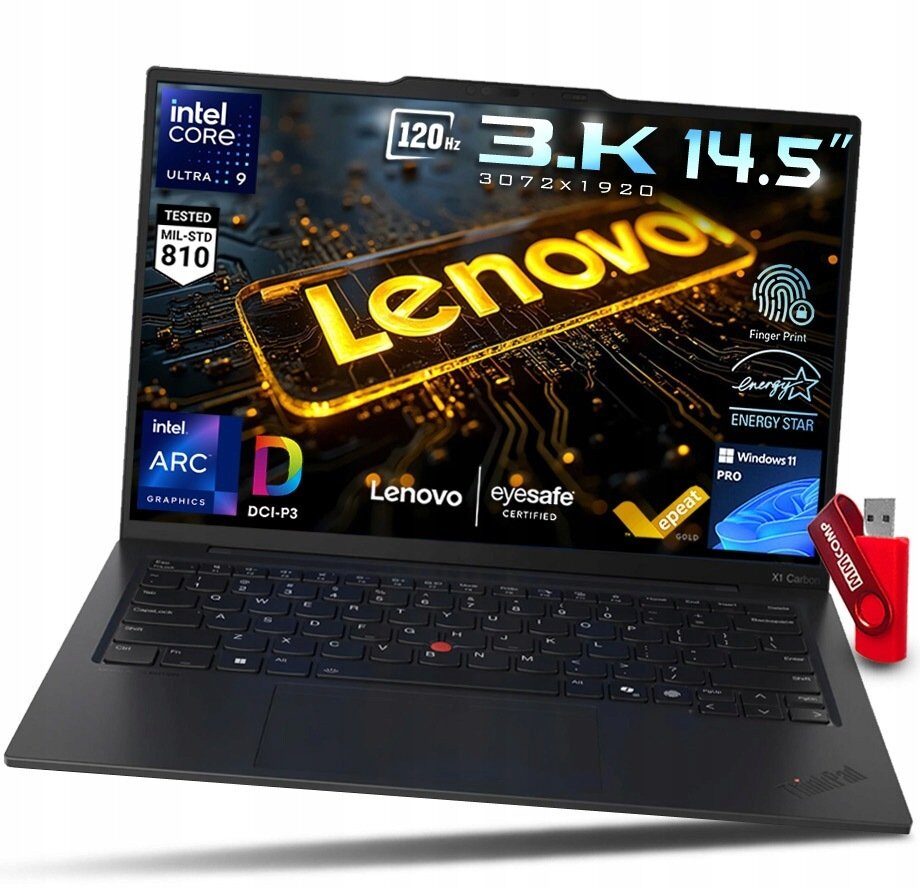 600277679_0_f Laptop Lenovo ThinkPad P14s G5 Intel Core U9 64GB 4TB SSD 3K IPS idealny
