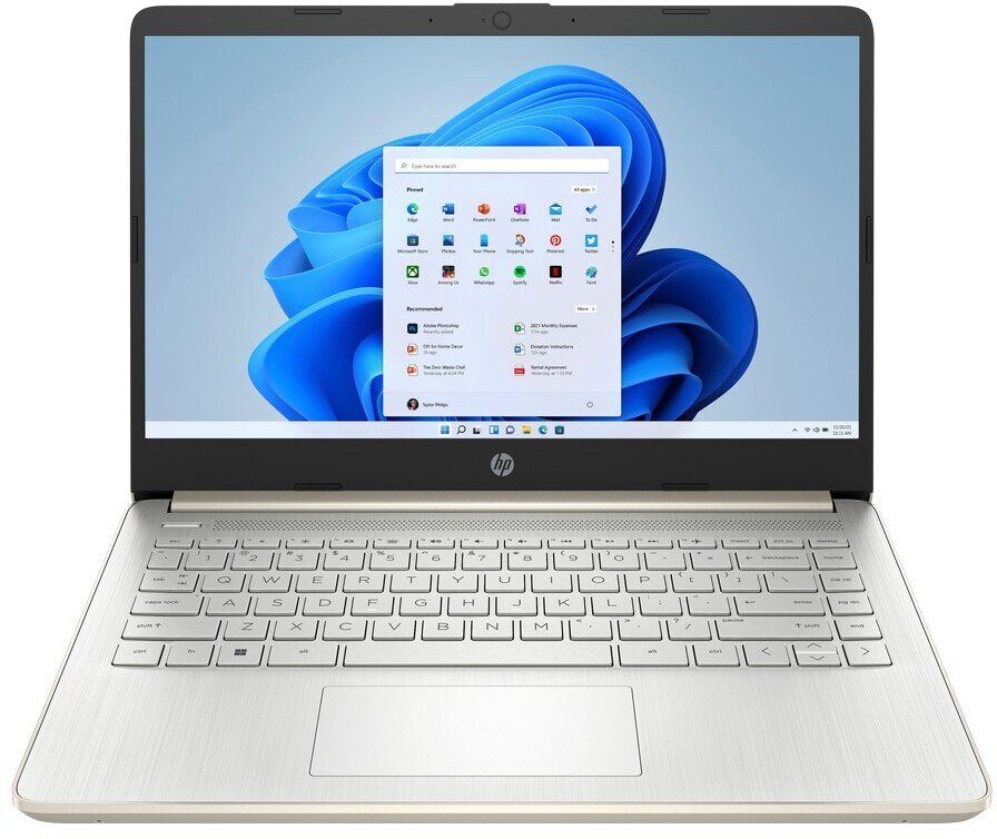 600302884_1_f Laptop HP 14-dq3230nr / B8SW1UA / Intel N4500 / 8GB / 64GB eMMC / Intel UHD / 14" HD Dotyk / Win 11 / Złoty