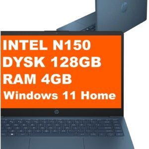 600302896_0_f Laptop HP 14-ep2112wm / CQ5J6UA / Intel N150 / 4GB / 128GB UFS / Intel Graphics / 14" HD / Win 11 / Niebieski