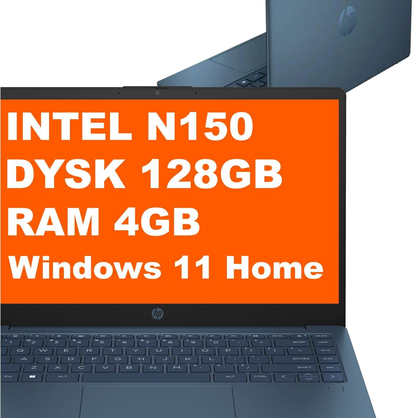600302896_0_f Laptop HP 14-ep2112wm / CQ5J6UA / Intel N150 / 4GB / 128GB UFS / Intel Graphics / 14" HD / Win 11 / Niebieski