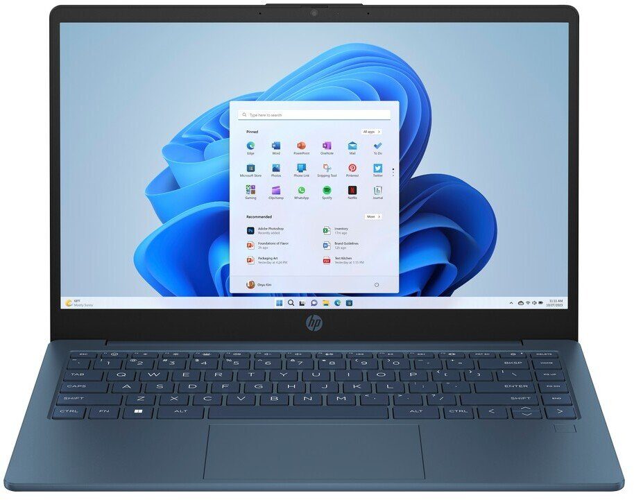 600302896_2_f Laptop HP 14-ep2112wm / CQ5J6UA / Intel N150 / 4GB / 128GB UFS / Intel Graphics / 14" HD / Win 11 / Niebieski