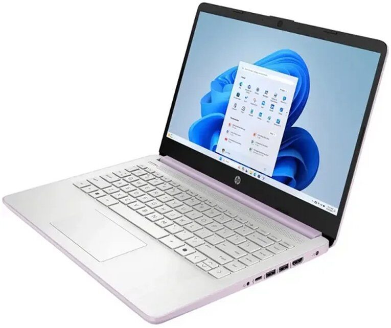 600302898_2_f Laptop HP 14-dq6104dx / D0SN8UA / Intel N150 / 4GB / 128GB UFS / Intel Graphics / 14" HD / Win 11 / Fioletowy