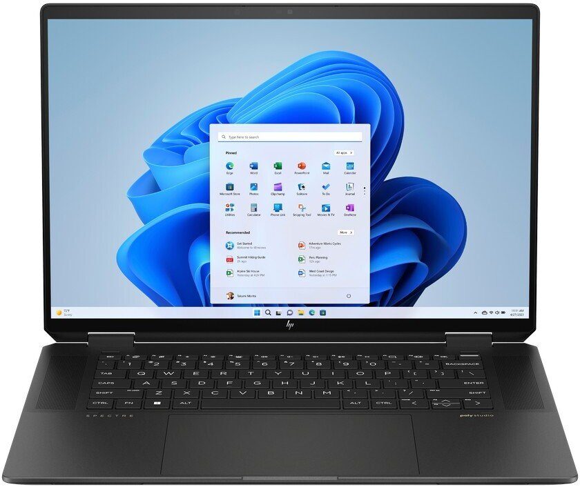 600302900_2_f Laptop HP Spectre x360 16-aa0097nr / 9C9B6UA / Intel Ultra 7 / 16GB / 2TB / RTX 4050 / 16" 3k / Win 11 Pro / Czarny
