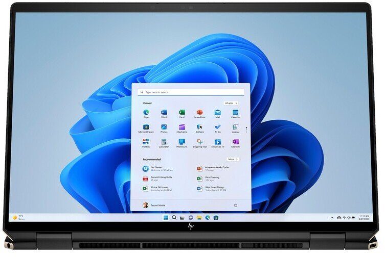 600302900_3_f Laptop HP Spectre x360 16-aa0097nr / 9C9B6UA / Intel Ultra 7 / 16GB / 2TB / RTX 4050 / 16" 3k / Win 11 Pro / Czarny