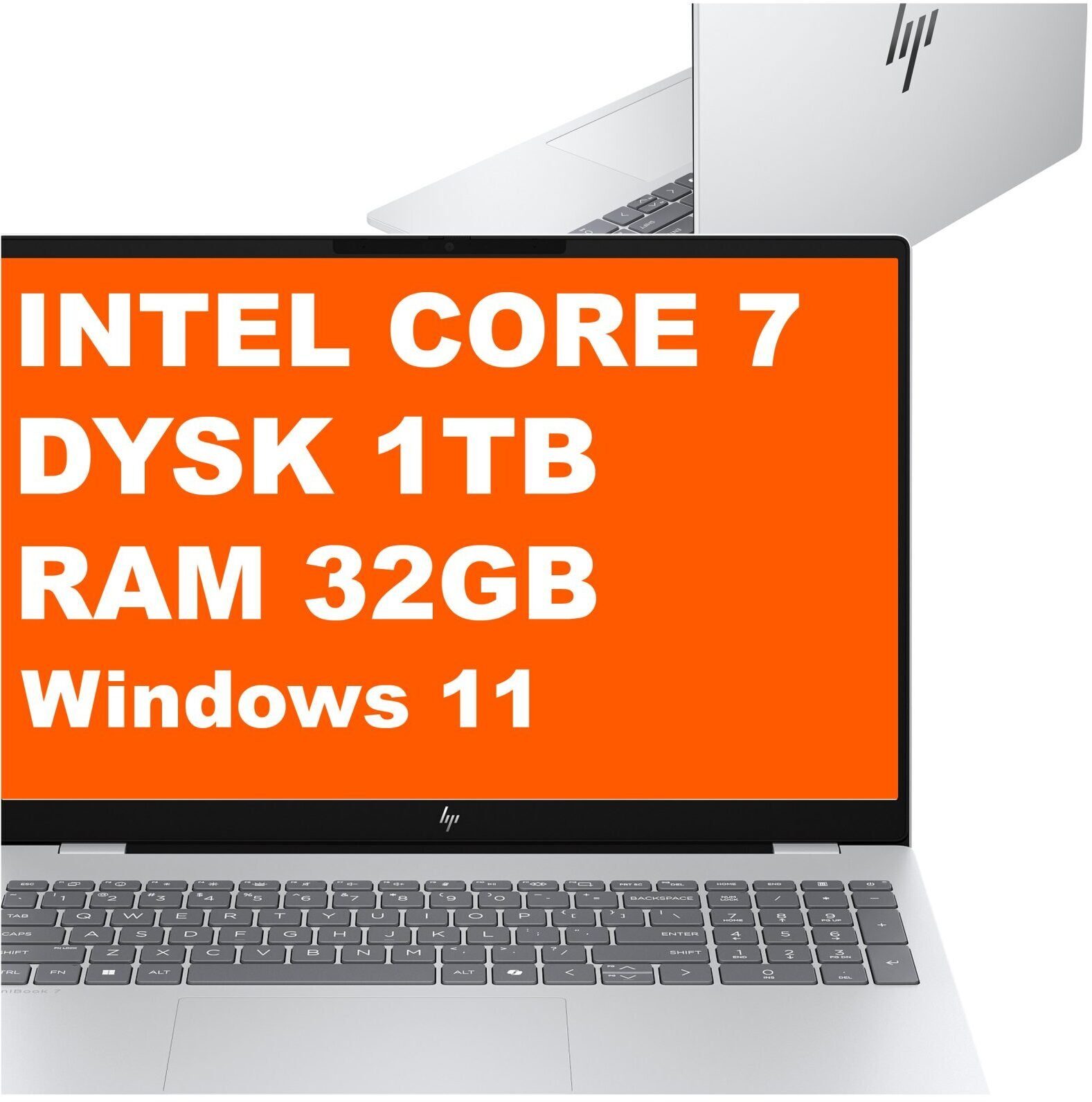 600302903_0_f Laptop HP OmniBook 7 16-az0000na / BG3Y4EA / Intel Core 7 / 32GB / 1TB / Intel Graphics / 16" 2k / Win 11 / Srebrny