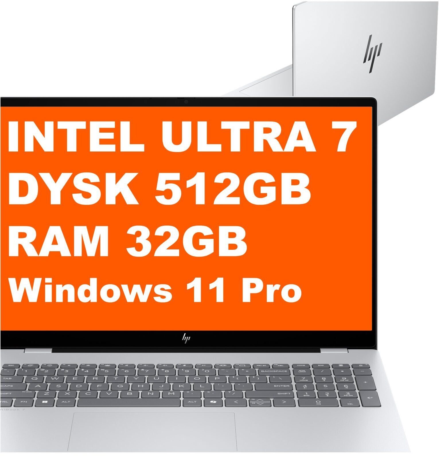 600302910_0_f Laptop HP Do pracy OmniBook 7 AI 16-ay0001na / BG3Y2EA / Intel Ultra 7 / 32GB / SSD 512GB / Intel ARC / 2K / Dotyk / Win 11