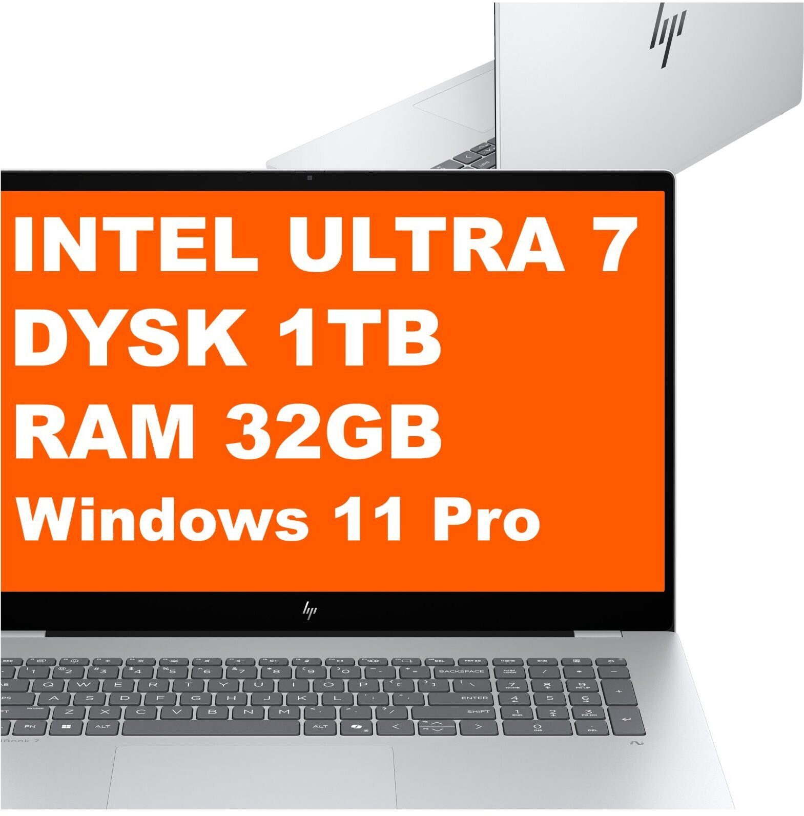600302915_0_f Laptop HP OmniBook 7 NGAI 17-dc0001na / BG3H1EA / Ultra 7 / 32GB / 1TB / RTX 4050 / FullHD / Win 11 Pro / Srebrny