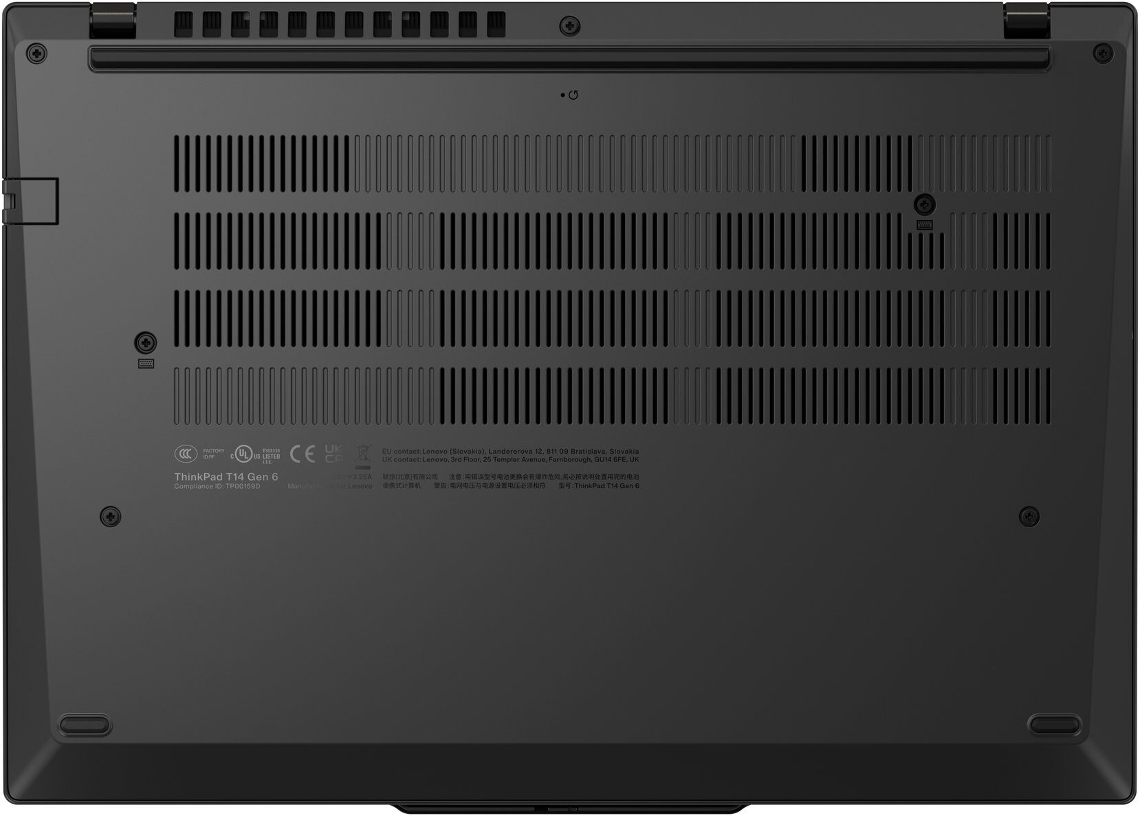 Laptop Lenovo ThinkPad T14 Gen 6 Core™ Ultra 5 225U 256GB SSD 16GB 14" (1920x1200) WIN11 Pro Czarny FP Reader,1YW (21QDS7T000)
